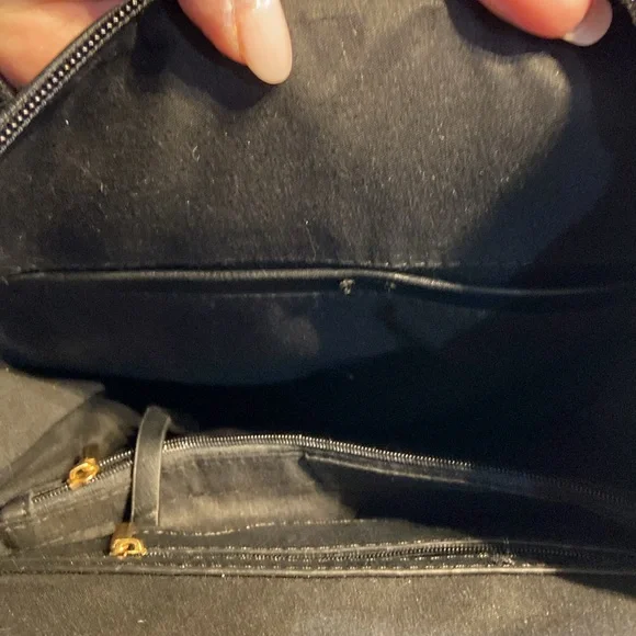 Convertible black bag/ backpack. Never used- perfect! - Picture 7 of 8